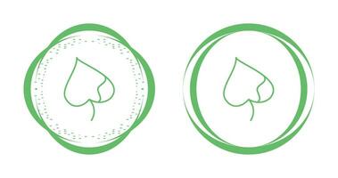 Broken Leaf Vector Icon