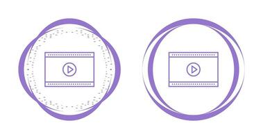 Video player Vector Icon