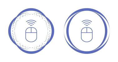 icono de vector de dispositivo de entrada inalámbrica