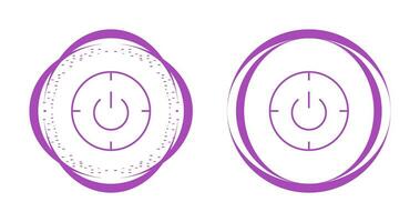 Scheduled power on and off Vector Icon