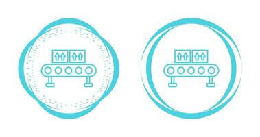 Assembly Line Vector Icon