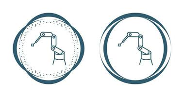 Industrial Robot Vector Icon