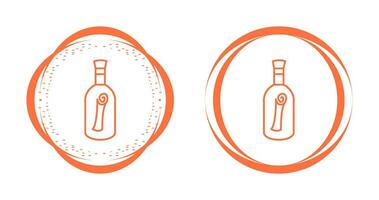 Scroll in Bottle Vector Icon