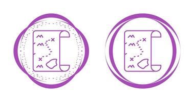 Pirate Map Vector Icon