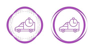 Time Based Delivery Vector Icon