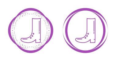 Cowboy Boot Vector Icon