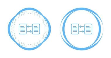 icono de vector de transferencia de archivos