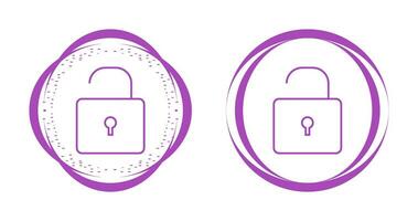 Open Lock Vector Icon