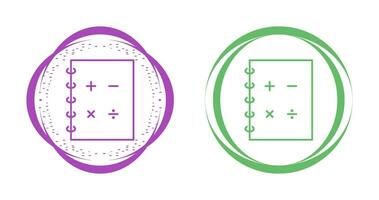 Mathematics Vector Icon