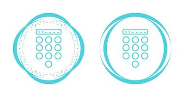 Passcode Lock Vector Icon