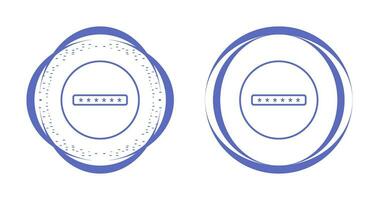 Password field Vector Icon