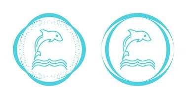 Dolphin Vector Icon