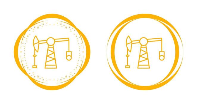 Pumpjack Vector Icon