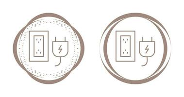 Plug and Socket Vector Icon