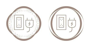 Plug and Socket Vector Icon