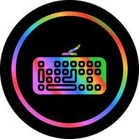 icono de vector de teclado