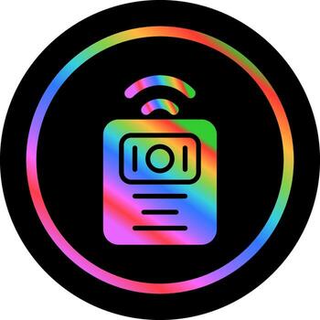 inalámbrico intercomunicador vector icono