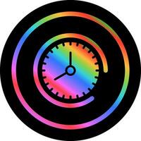 icono de vector de reloj