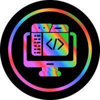 Code Editor Vector Icon