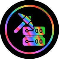 Data Mining Vector Icon