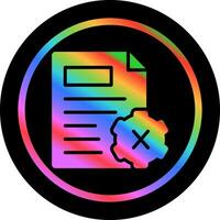 Cancelled Vector Icon