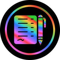 Document Signed Vector Icon