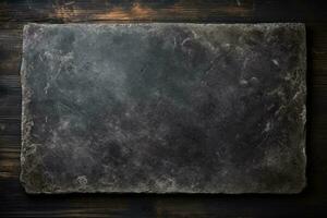 Black board or stone texture background with copy space for text design background or template photo