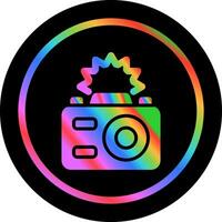 Camera Flash Vector Icon