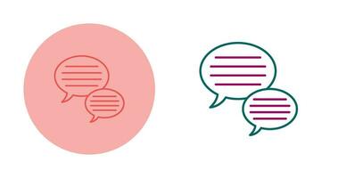 Speech Bubble Vector Icon