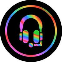 Studio Headphones Vector Icon