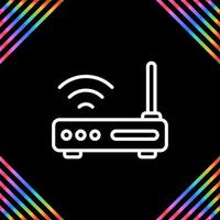 Wi-Fi Router Vector Icon