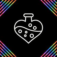 Love potion cocktail Vector Icon