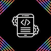 Mobile App Development Vector Icon