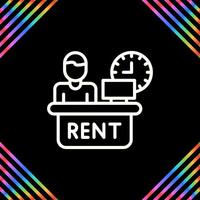 Rental Service Vector Icon