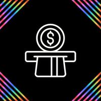 Automated Teller Machine Vector Icon