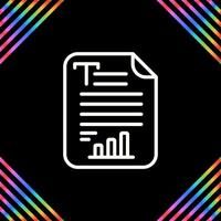 Text Analytics Vector Icon