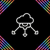 Network Load Balancing Vector Icon