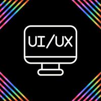 ux ui vector icono