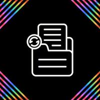 Document Sync Vector Icon