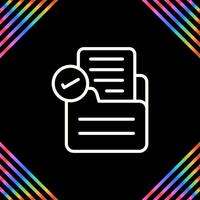 Document Approval Vector Icon