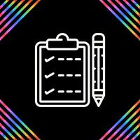 Writing pad Vector Icon