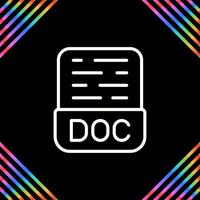 icono de vector de documento