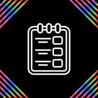 Task list with clipboard Vector Icon