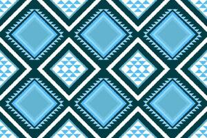 Ethnic seamless ikat pattern. Design for carpet, wallpaper, clothing, wrapping, fabric, cover, textile vector
