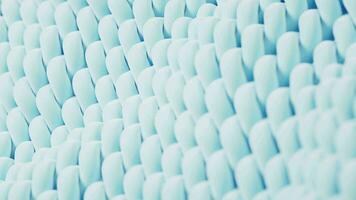 Wave cloth with microscopic detail, 3d rendering. video