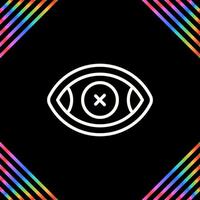 Eye Crossed Vector Icon