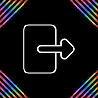 Exit Vector Icon