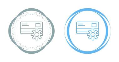 Payment Setting Vector Icon