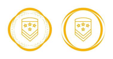 Military Badge Vector Icon