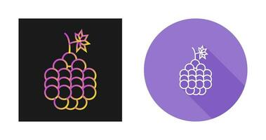 Grapes Vector Icon